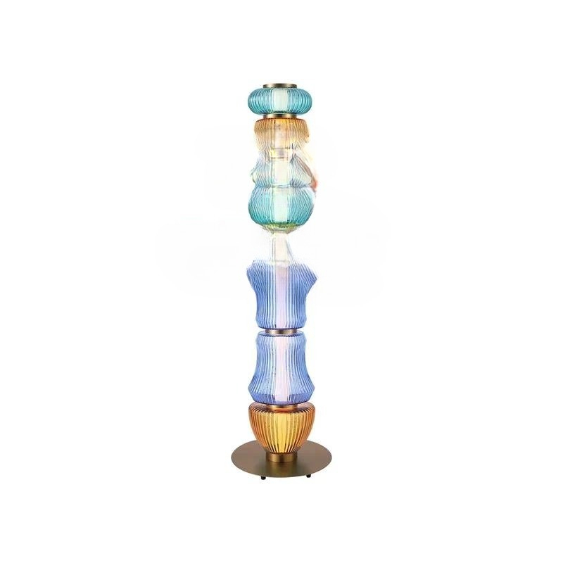 Solar Lamp - Modern Simple Gourd Glass Table Lamp