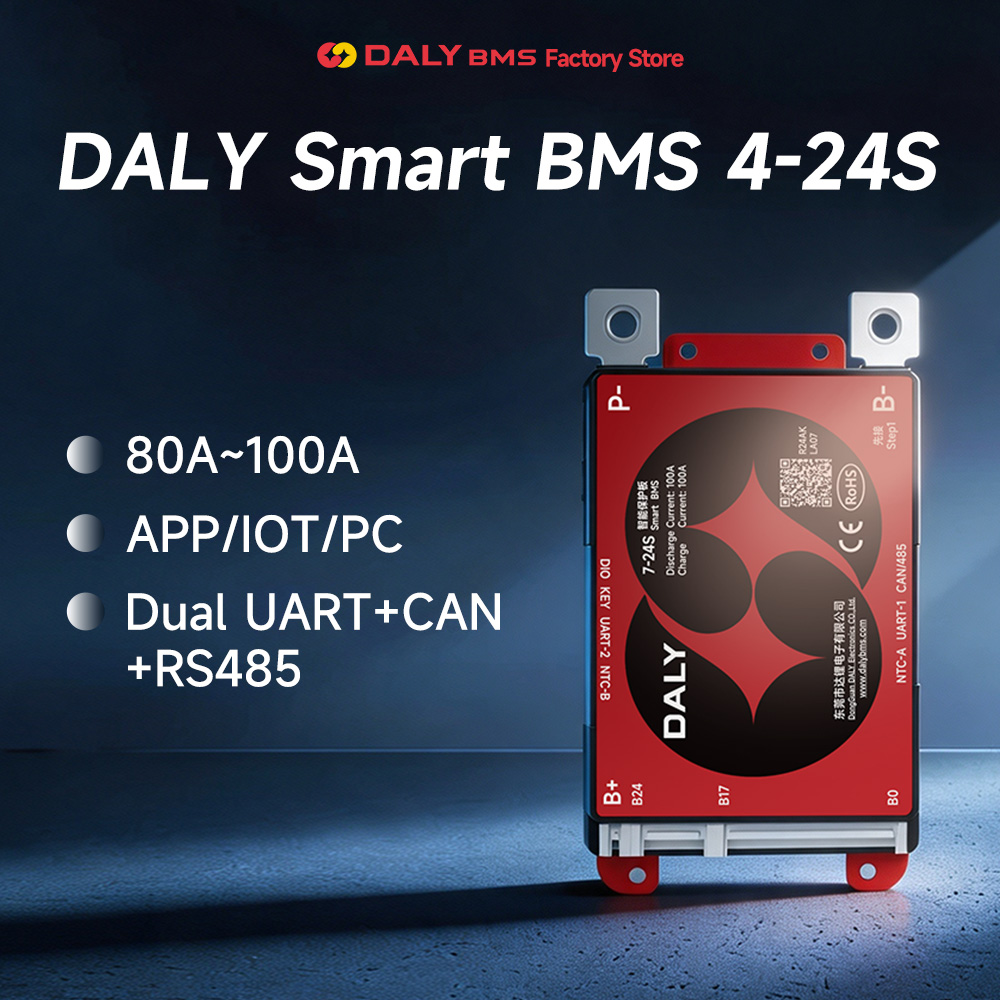 DALY SMART BMS LFP 4S 7S 8S 16 - Lithium Battery 12V 评论和价格