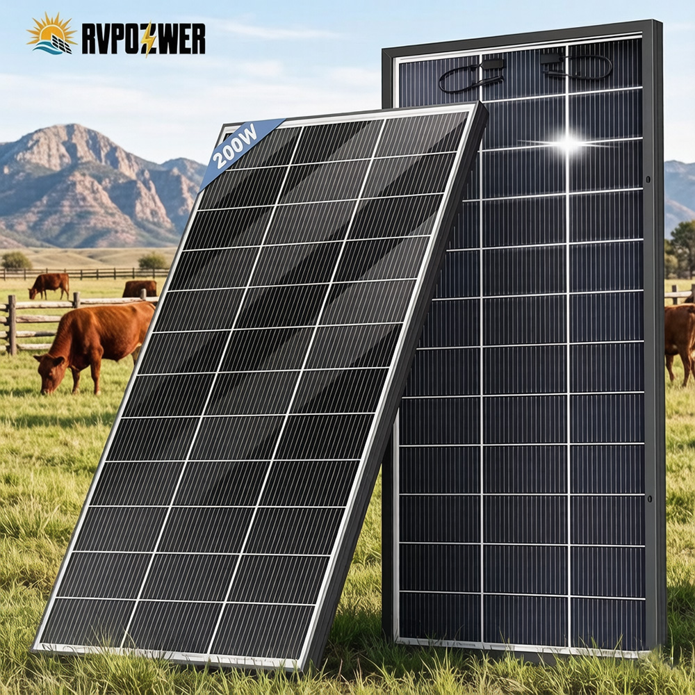 RVPOZWER Bifacial Solar Panel  - Solar Panel 200W 评论和价格