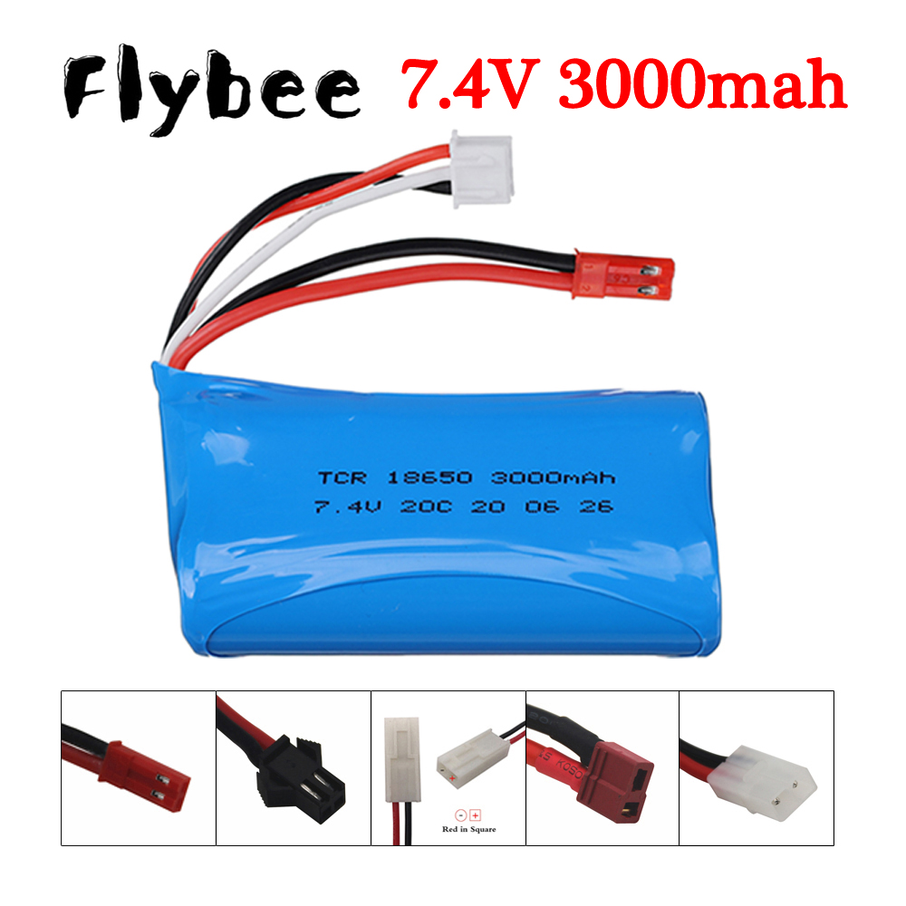 7.4V 3000mAh 18650 Li-ion Bate - Lithium Battery 12V 评论和价格