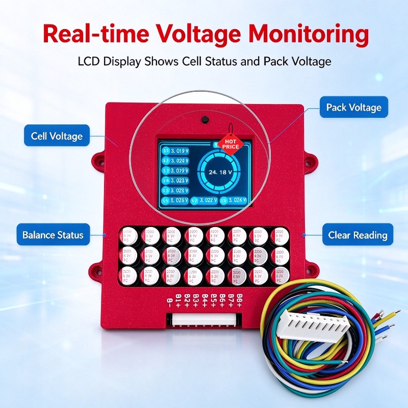 Active Balancer 4S 6S 8S Lithi - Lithium Battery 12V 评论和价格