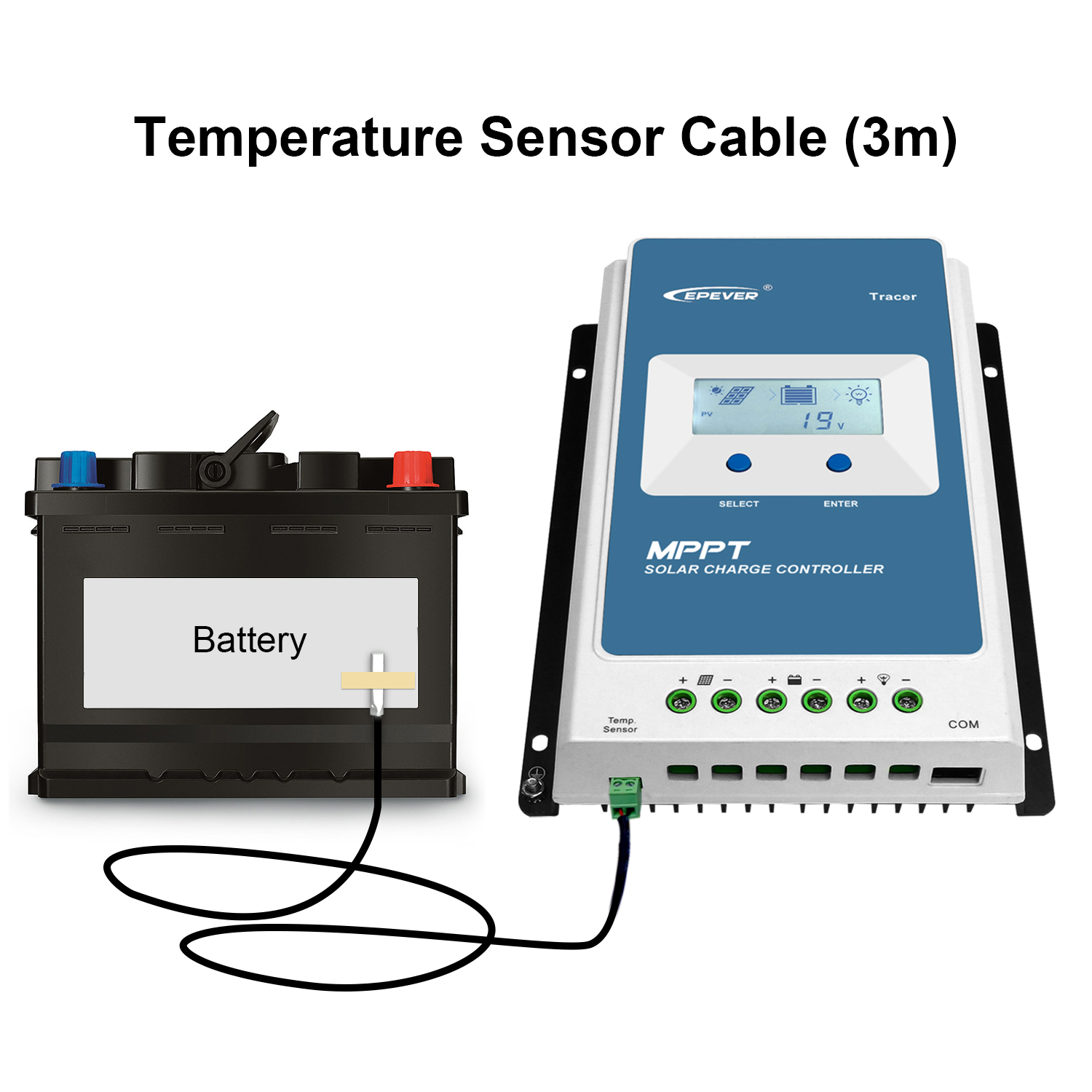 RTS Temperature Sensor, Only S - Charge Controller Solar 评论和价格