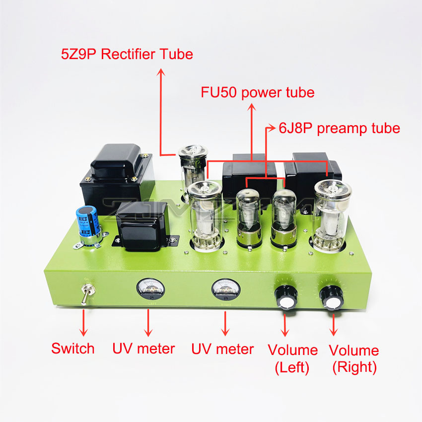 Fu50 Vacuum Tube Amplifier Diy - Energy Monitor Meter 评论和价格