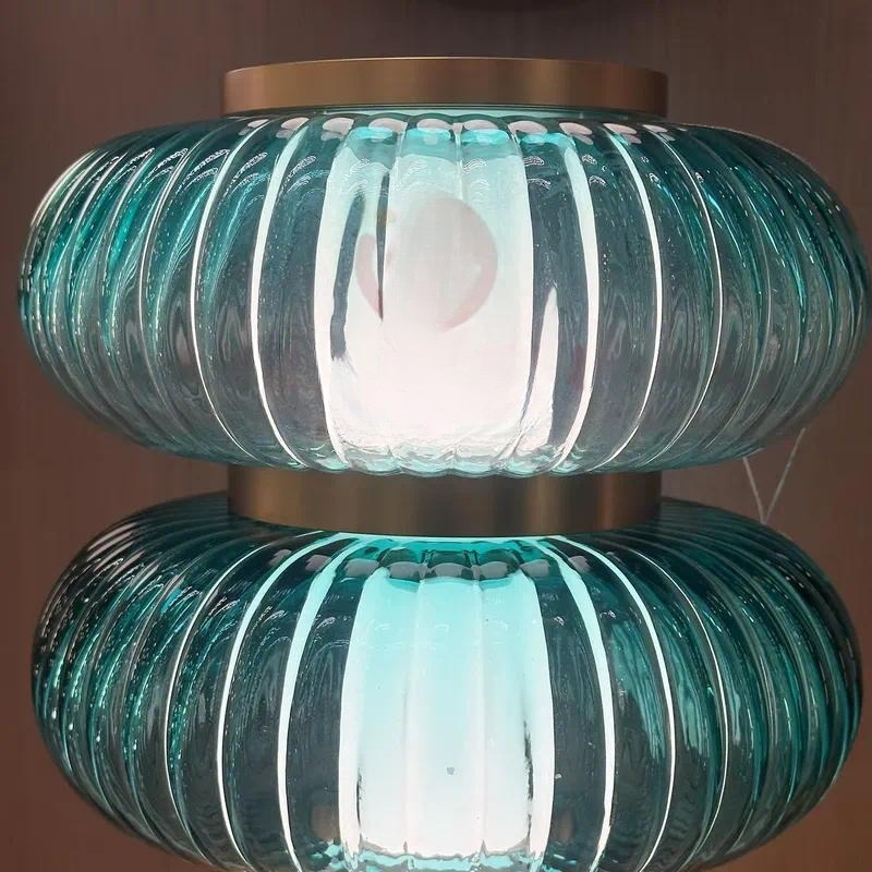 Modern Simple Gourd Glass Tabl - Solar Lamp 评论和价格